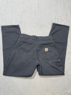 Carhartt Rugged Flex Work Pants Relaxed Fit Cargo Gray Grey Size 30x30